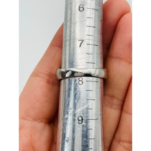 924 sterling silver 14k gold plated two tone ring - Picture 6 of 6